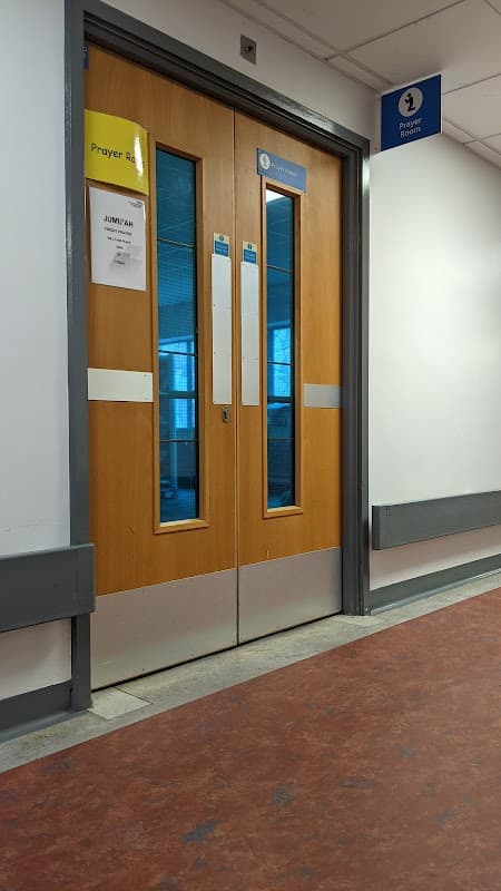 Prayer room (24/7 access) with Jummah (Inside Hospital Chapel) Jummah