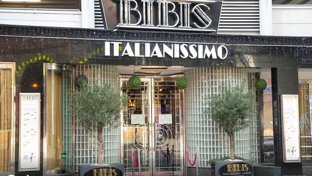 Dining at Bibis Restaurant in leeds