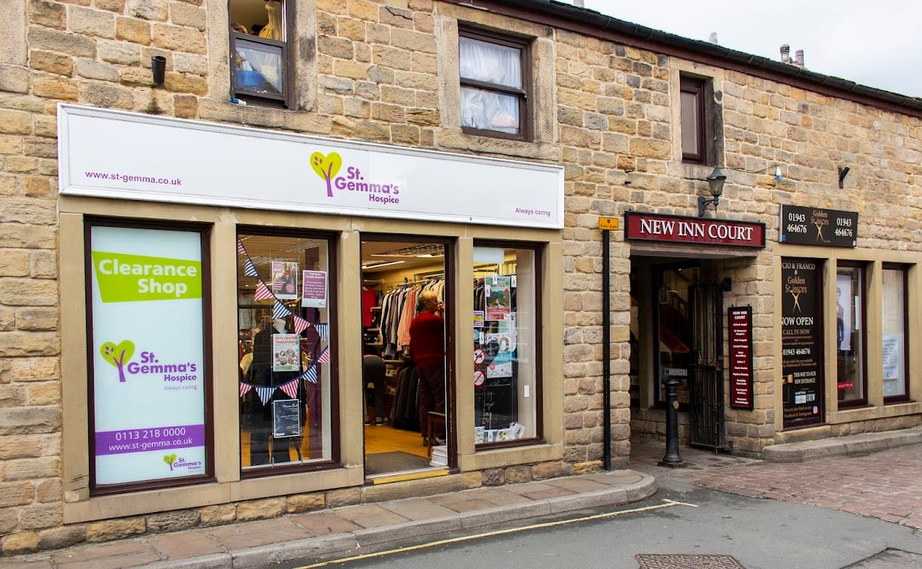 St Gemma's Hospice Otley Charity Shop