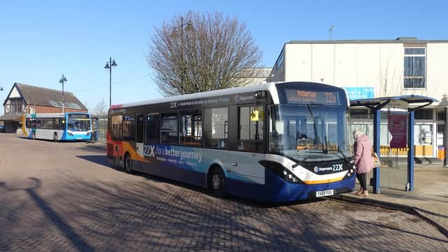 Bus Stop at Montgomery Road (Stand WS1) - Bus Stops in wath upon dearne