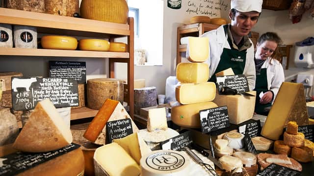 The Courtyard Dairy - Farm Shop in giggleswick