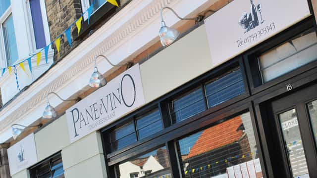 Dining at Pane E Vino in pocklington