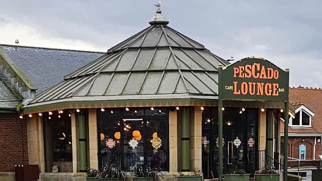 Dining at Pescado Lounge in whitby