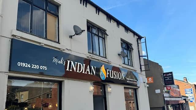 Dining at Miah's Indian Fusion in normanton