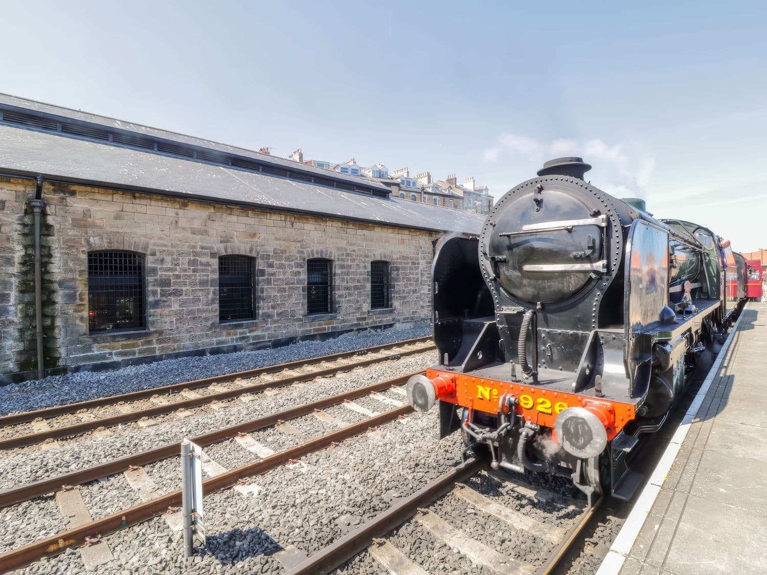 Duchess of Hamilton @ Engine Shed, Whitby, Yorkshire