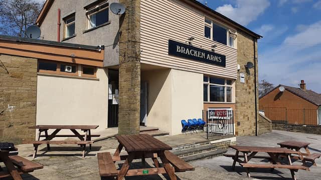Food & drink at Bracken Arms in cross roads