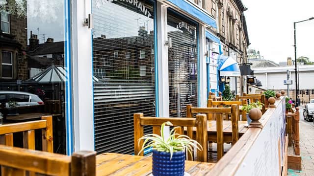 Dining at Taverna Harrogate in harrogate