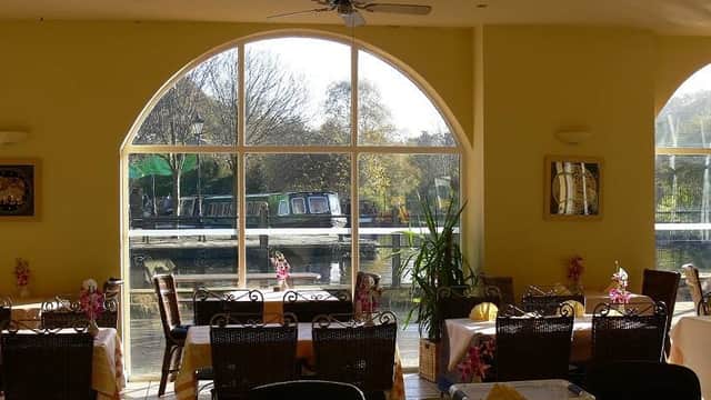 Dining at Rim Nam Thai Restaurant in hebden bridge