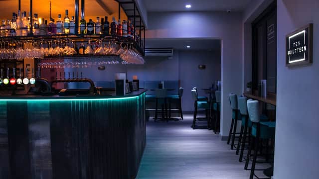 Dining at Ten Fourteen in holme valley