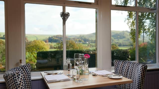 Dining at The Fell Restaurant in burnsall