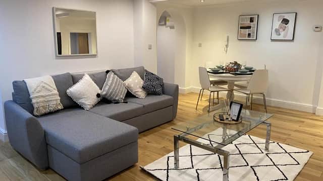 Accommodation at Modern & Spacious Leeds City Centre Apartment with Parking - Sleeps 5 in leeds