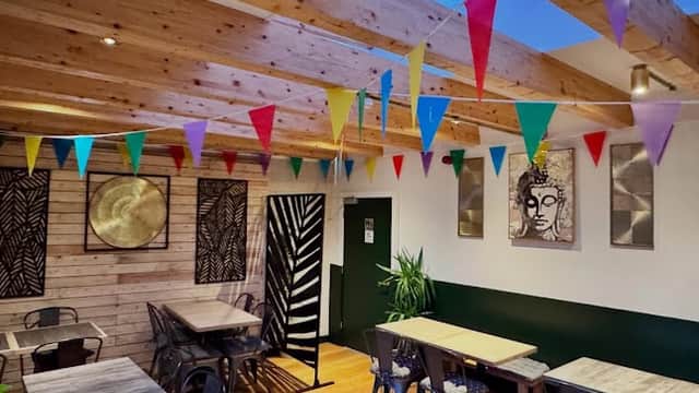 Dining at Thai Sarakham street food in holme valley