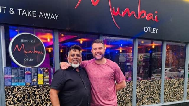 Dining at Jewel Of Mumbai in otley