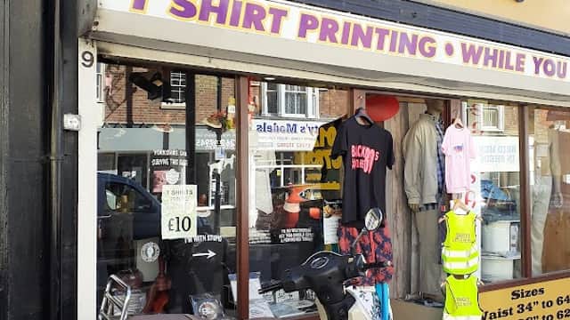 Peter Arthurs All Size Menswear & Printing - Clothes Shops in bridlington