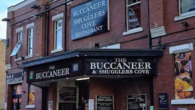 Dining at The Buccaneer in filey