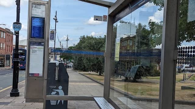 Bus Stop at Corporation Street/Market Street - Bus Stops in rotherham