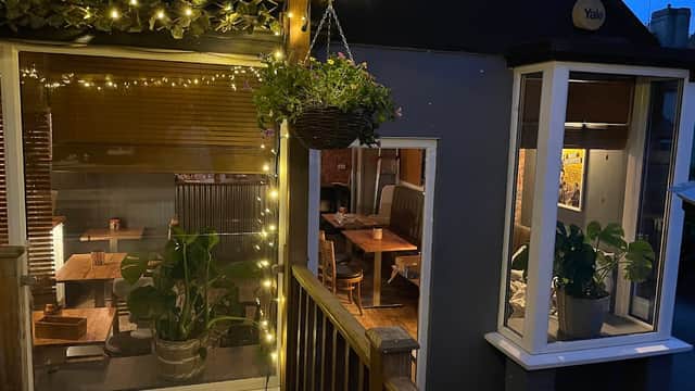 Dining at Off The Rails in bedale