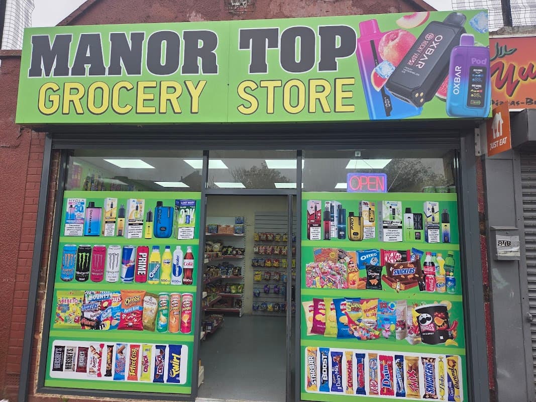 Manor top vape and grocery