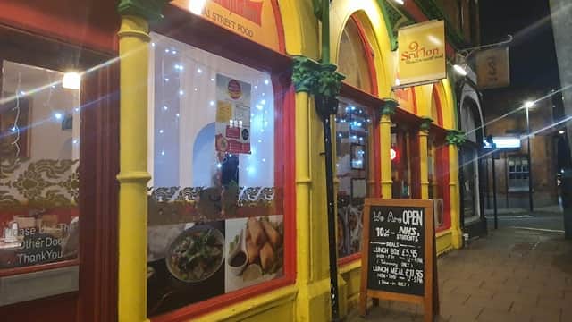 Dining at Sri Non Thai Street Food in leeds