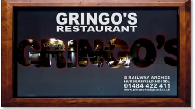 Dining at Gringo's in huddersfield