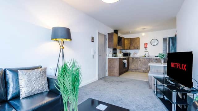 Accommodation at Fantastic 2 bedroom duplex apartment in the centre of Huddersfield in huddersfield