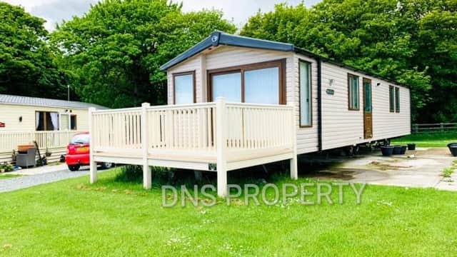 Accommodation at LUXURY CARAVAN 10 mins TO BEACH in tunstall