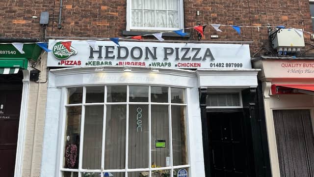 Dining at Hedon pizza in hedon