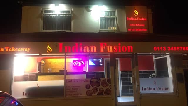 Dining at Indian Fusion in beeston