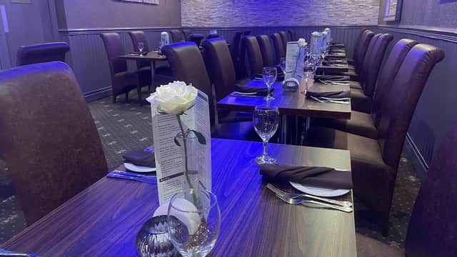 Dining at Curry House in keighley