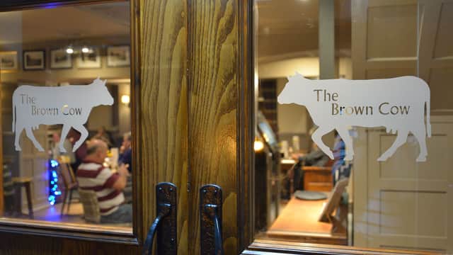 Pub Brown Cow Inn in bingley