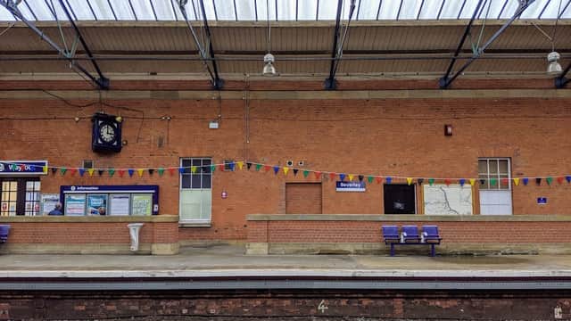 Bus Stop at Beverley Railway Station - Railway Stations in beverley