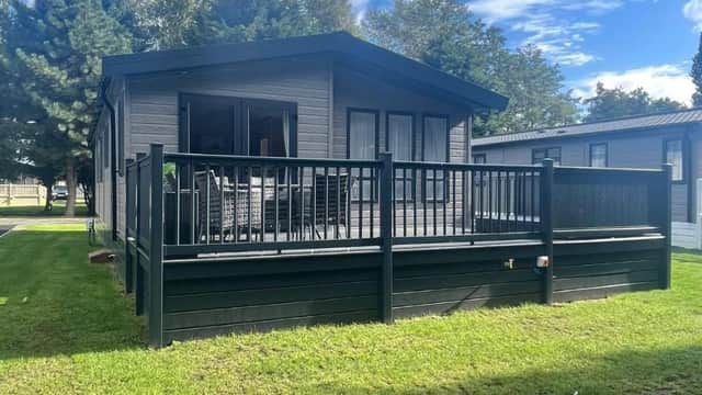 Copse View Lodge with Hot Tub, York, Yorkshire