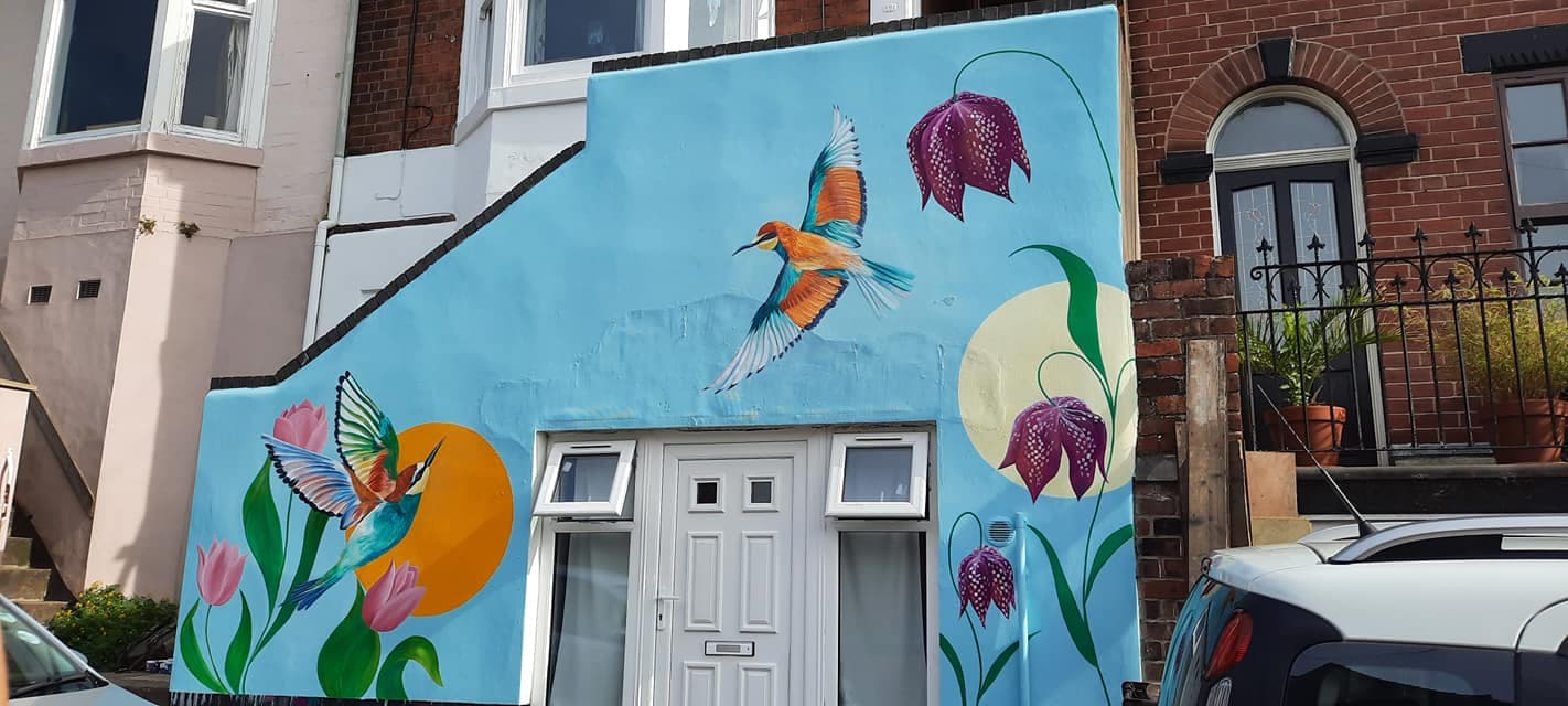 Laura and Justin Mural Manor