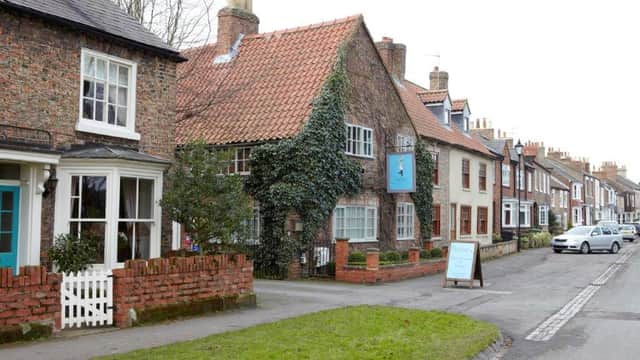 Dining at Fantinos in sowerby north yorkshire