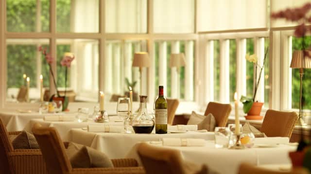 Dining at Burlington Restaurant in bolton abbey village