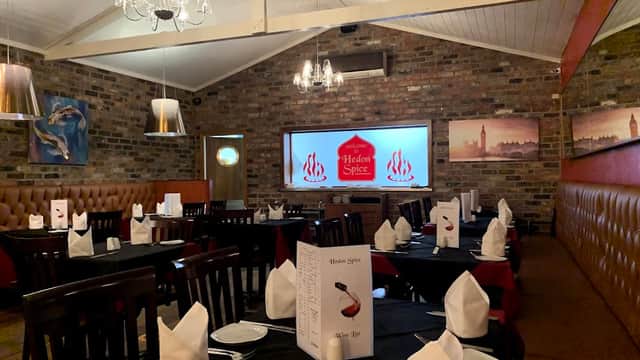Dining at Hedon Spice in hedon