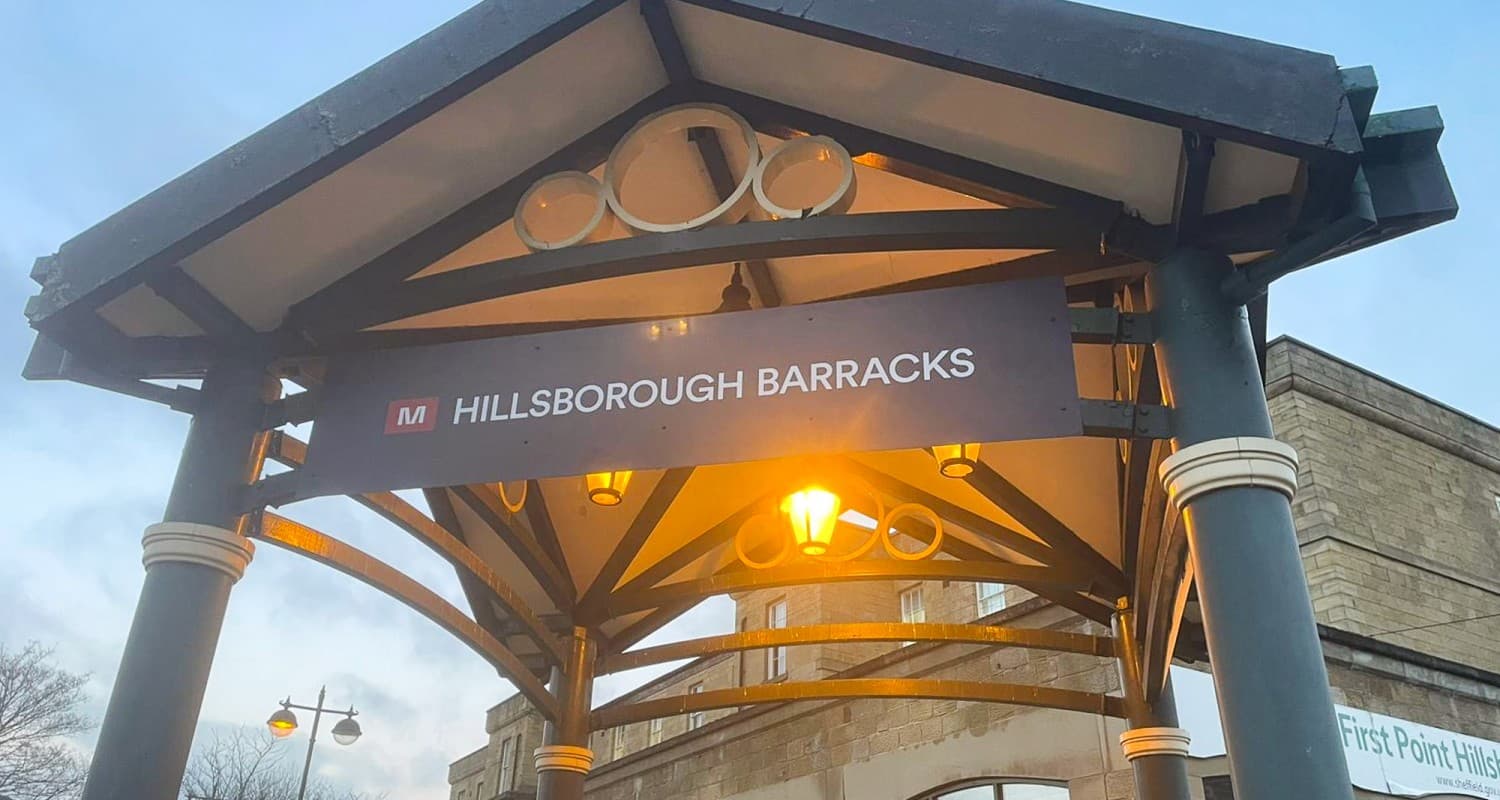 The Parade at Hillsborough Barracks