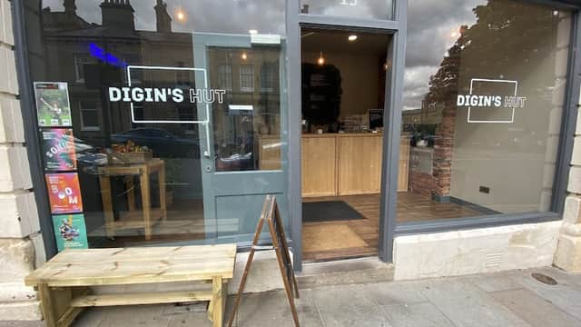 Cafe Digin's Hut in shipley