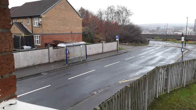 Bus Stop at Manor Oaks Road/Manor Oaks Gardens - Bus Stops in manor