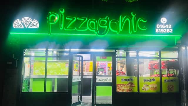 Dining at Pizzaganic in middlesbrough