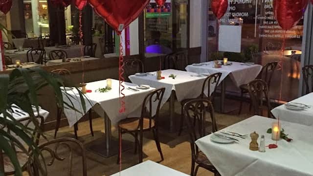 Dining at Franco's in colton