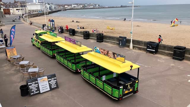 The Seafront Land Train - Attraction in bridlington