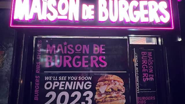 Dining at Maison De Burgers in sheffield