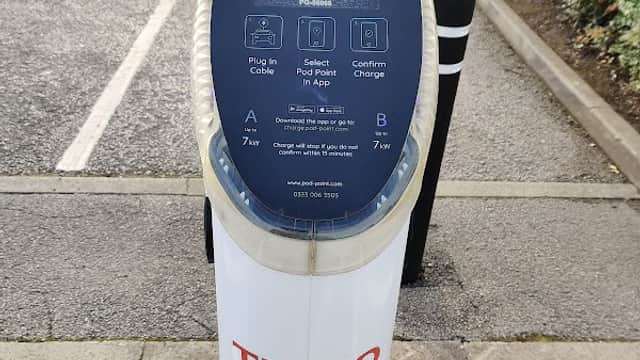 Pod Point Charging Station - EV Charging in goole