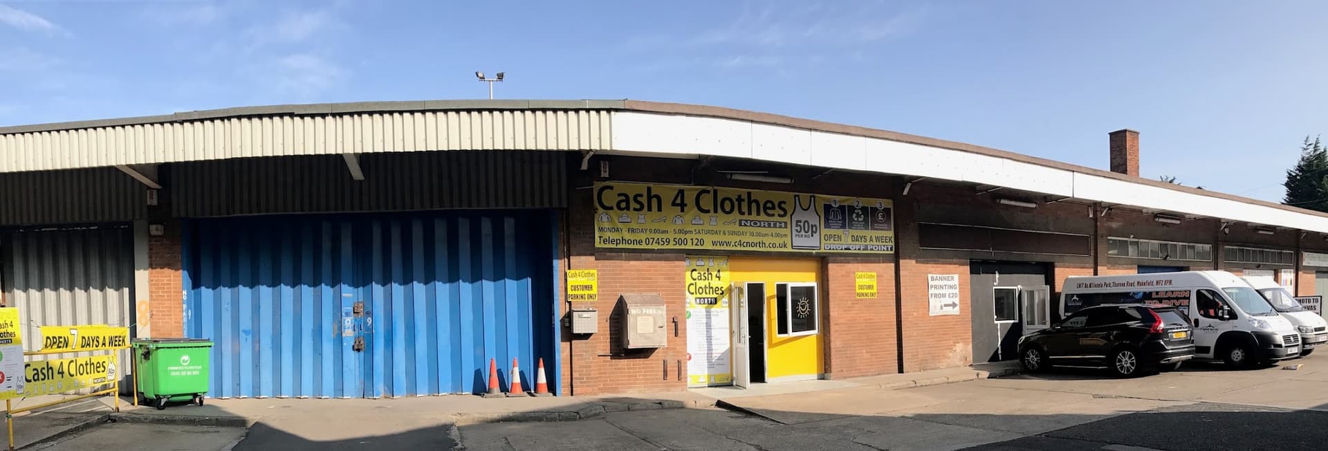 Wakefield Cash 4 Clothes North