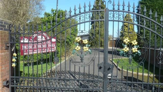 Accommodation at Residential mobile home park in doncaster