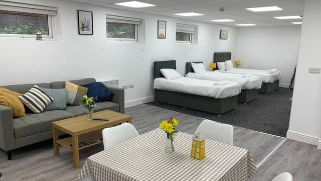 Accommodation at Huge studio close to city centre with free secure parking in leeds