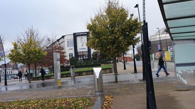 Bus Stop at Pond Street/Paternoster Row (Stop SS1) - Bus Stops in sheffield