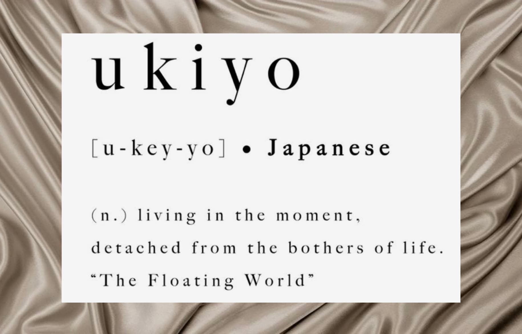 Ukiyo Massage Therapies