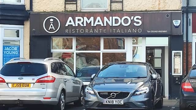 Dining at Armando's in redcar